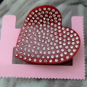 Heart hair clip